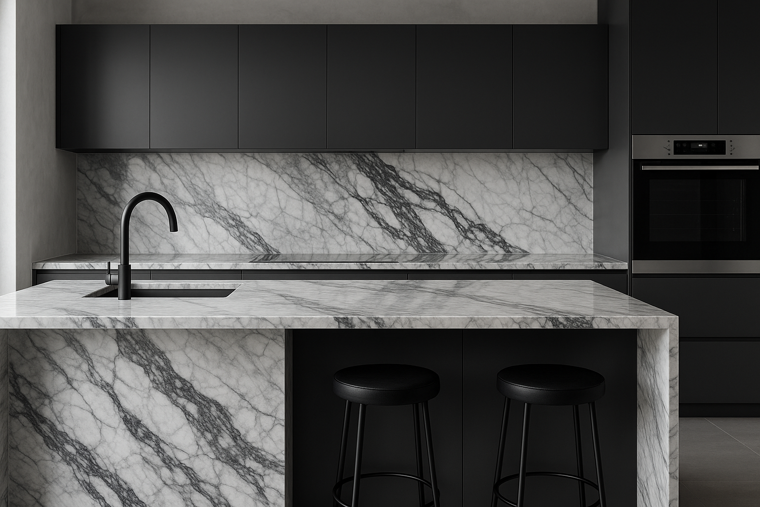 Bold veining stone pattern